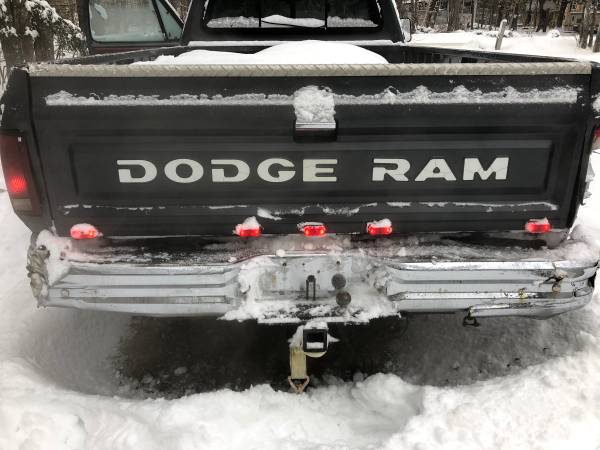 Plow Truck 87 Ram Fisher plow Best offer gets it Vintage no low for sale in Naples, ME – photo 7