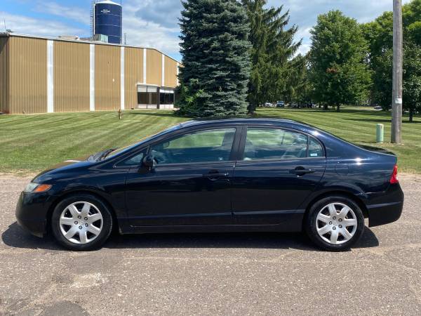 2008 HONDA CIVIC LX, 4-DR, 5-SPD, 155K, GREAT MPG'S.... - cars &... for sale in Cambridge, MN – photo 9