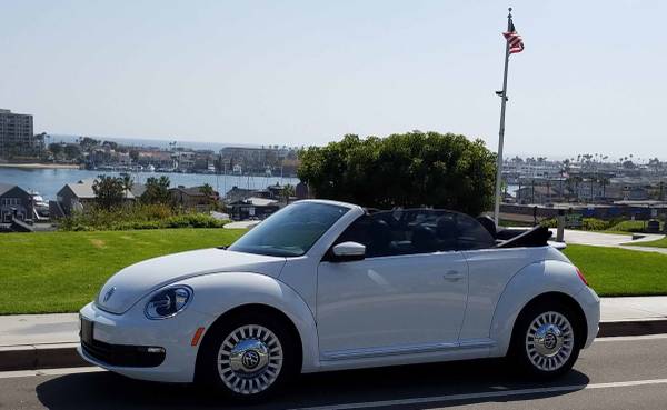 2016 WHITE VW BEETLE CONVERTIBLE for sale in Costa Mesa, CA – photo 2