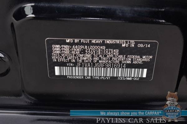 2015 Subaru WRX Limited/AWD/6-Spd Manual/Heated Leather Seats for sale in Anchorage, AK – photo 23