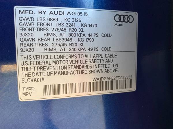 2015 Audi Q7 Prestige Quattro AWD S line - 91K - Very nice - cars & for sale in Norman, OK – photo 21