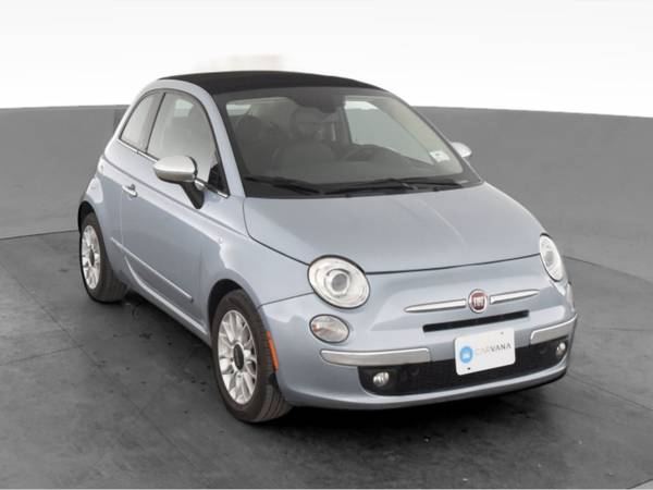 2013 FIAT 500 500c Lounge Cabrio Convertible 2D Convertible Blue - -... for sale in Long Beach, CA – photo 16
