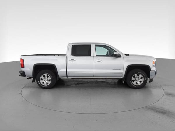 2015 GMC Sierra 1500 Crew Cab SLE Pickup 4D 6 1/2 ft pickup Silver -... for sale in Pittsburgh, PA – photo 13