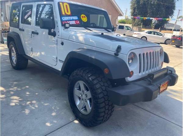 2010 Jeep Wrangler Unlimited Rubicon WE WORK WITH ALL CREDIT... for sale in Modesto, CA – photo 2