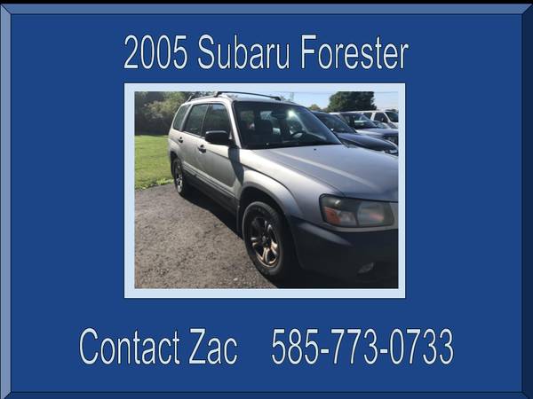 2005 GRAY SUBARU FORESTER 2.5x - cars & trucks - by dealer - vehicle... for sale in Rochester , NY