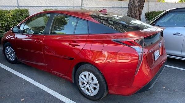 2017 Toyota Prius Two hatchback Red - - by dealer for sale in Palo Alto, CA – photo 3