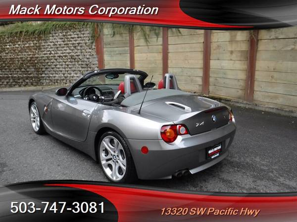 2004 BMW Z4 Premium PKG Roadster 2-Owners Dream Red Interior 6-Speed S for sale in Tigard, OR – photo 9