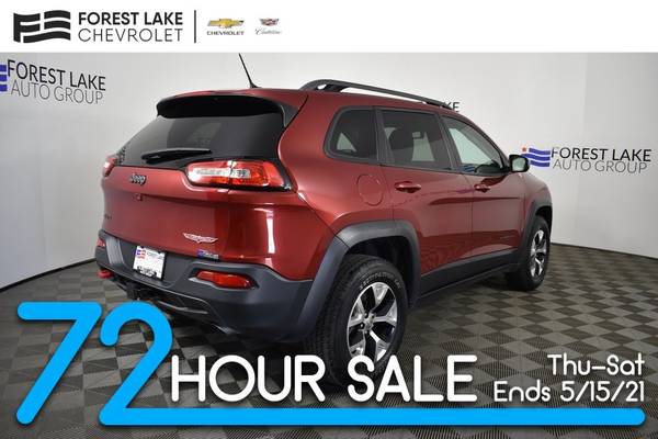 2015 Jeep Cherokee 4x4 4WD Trailhawk SUV - - by dealer for sale in Forest Lake, MN – photo 6