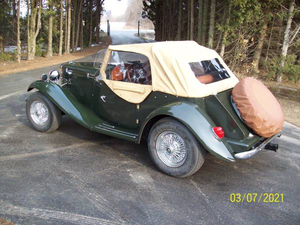1952 MGTD Kit Car by Fiber-Fab for sale in New Holstein, WI
