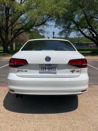 2017 VW Jetta SE TSI - White, Great Condition - - by for sale in Fort Worth, TX – photo 2