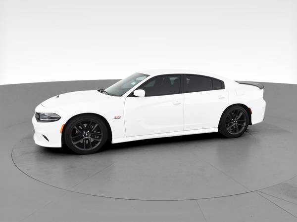 2019 Dodge Charger Scat Pack Sedan 4D sedan White - FINANCE ONLINE -... for sale in Indianapolis, IN – photo 4