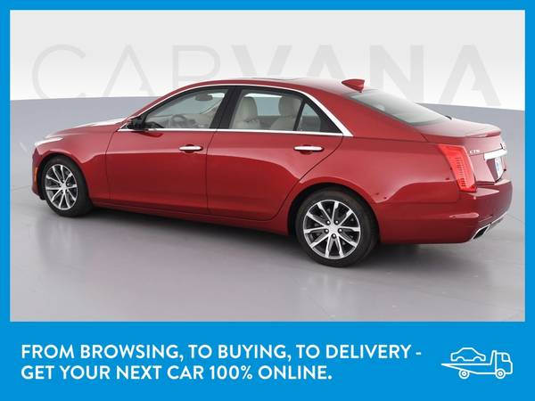 2016 Caddy Cadillac CTS 2 0 Luxury Collection Sedan 4D sedan Red for sale in Fort Lauderdale, FL – photo 5
