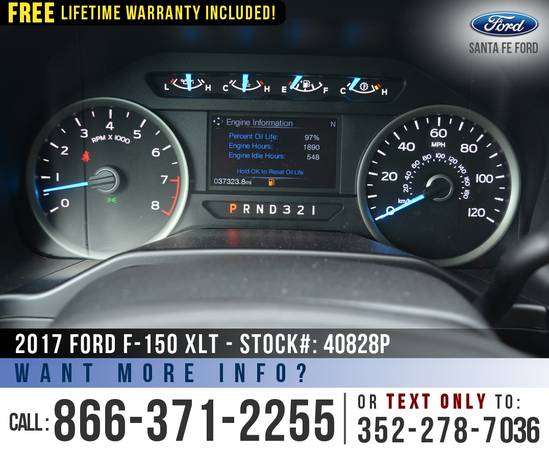 2017 FORD F150 XLT 4WD *** SYNC, Camera, Cruise Control *** - cars &... for sale in Alachua, FL – photo 16