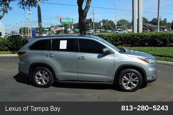 2015 Toyota Highlander XLE SKU:FS119403 SUV - cars & trucks - by... for sale in TAMPA, FL – photo 4