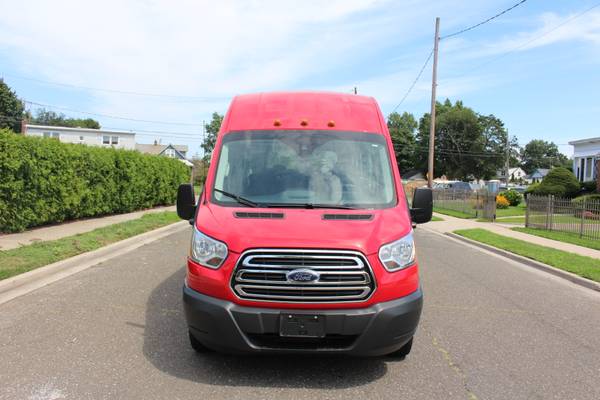 2015 FORD TRANSIT T350 XLT HIGH TOP EXT 15 PASS VAN WE FINANCE ALL!!! for sale in Uniondale, NY – photo 9
