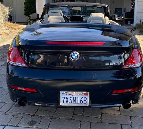2010 BMW 650i - Convertible - low mileage - cars & trucks - by owner... for sale in Santa Barbara, CA
