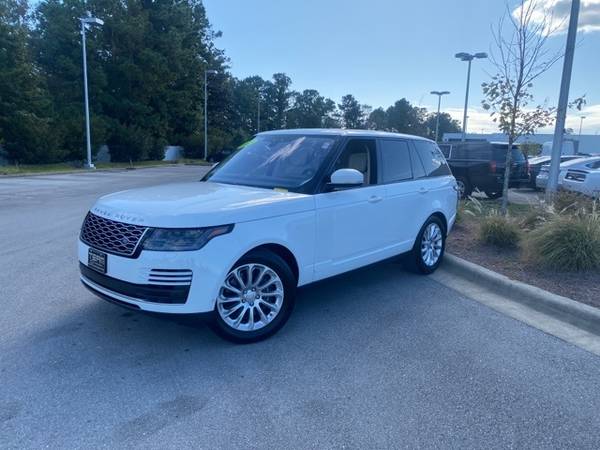 2019 Land Rover Range Rover 3.0L V6 Supercharged HSE suv White -... for sale in Swansboro, NC – photo 2