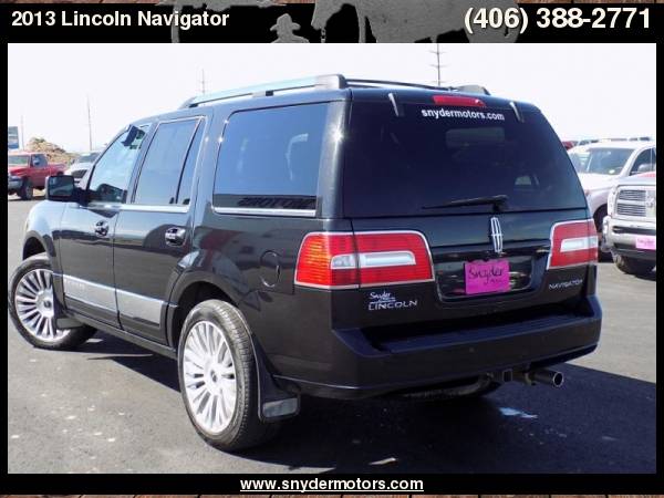 2013 Lincoln Navigator, clean, 4x4, leather, moon, DVD for sale in Belgrade, MT – photo 7