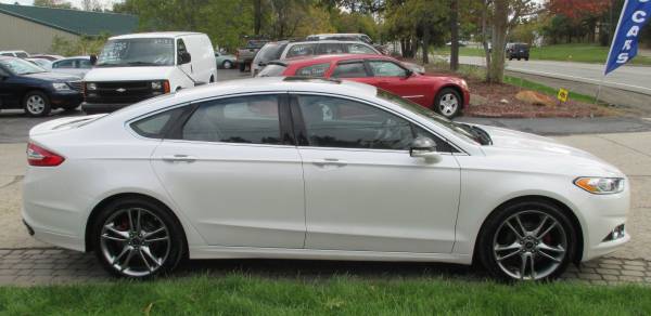 LIKE NEW!*2013 FORD FUSION "TITANIUM"*LEATHER*MOONROOF*RUST FREE*CLEAN for sale in Waterford, MI – photo 6