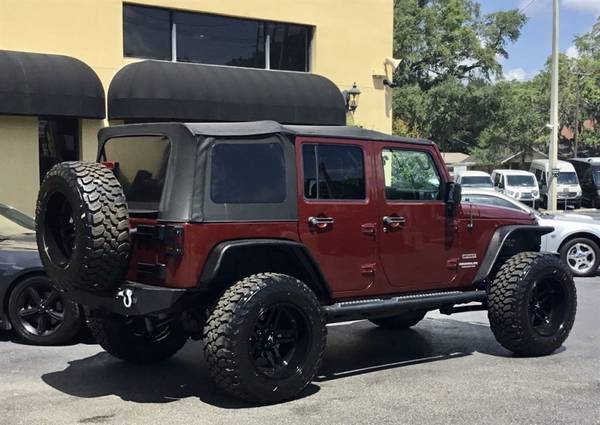 2010 Jeep Wrangler Unlimited Sport Lifted New 37 tires rims Best for sale in TAMPA, FL – photo 10