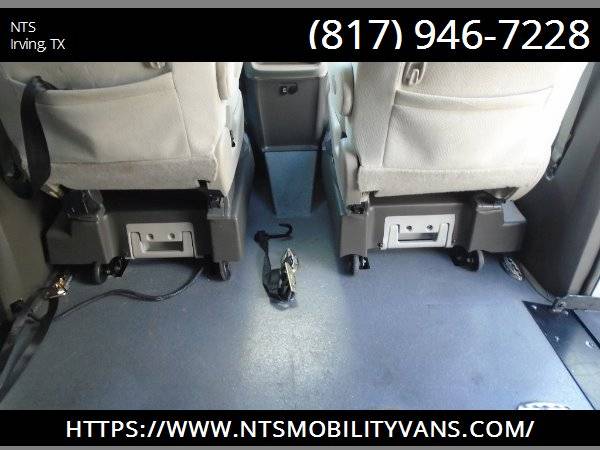 2012 TOYOTA SIENNA MOBILITY HANDICAPPED WHEELCHAIR POWER RAMP VAN for sale in Irving, OK – photo 22