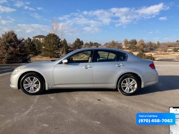 2010 Infiniti G37 Sedan 4dr x AWD - CALL/TEXT TODAY! for sale in Sterling, CO – photo 2