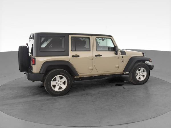 2017 Jeep Wrangler Unlimited Sport S Sport Utility 4D suv Beige - -... for sale in Decatur, IL – photo 12