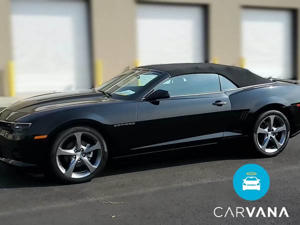 2014 Chevy Chevrolet Camaro LT Convertible 2D Convertible Black - -... for sale in Hobart, IL – photo 4