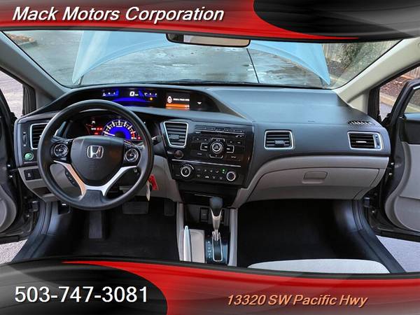 2013 Honda Civic LX **ECO** Automatic Low Miles 39-MPG Back-Up... for sale in Tigard, OR – photo 2