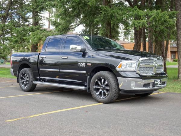 2014 RAM 1500 CREW CAB 4x4 4WD Truck Dodge LARAMIE LIMITED PICKUP 4D for sale in Kalispell, MT – photo 19