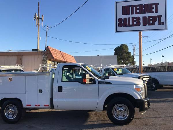 2014 FORD F250 2WD, FULLY ENCLOSED TELESCOPIC BED, CTECH UTILITY TRUCK for sale in Las Vegas, CA – photo 7