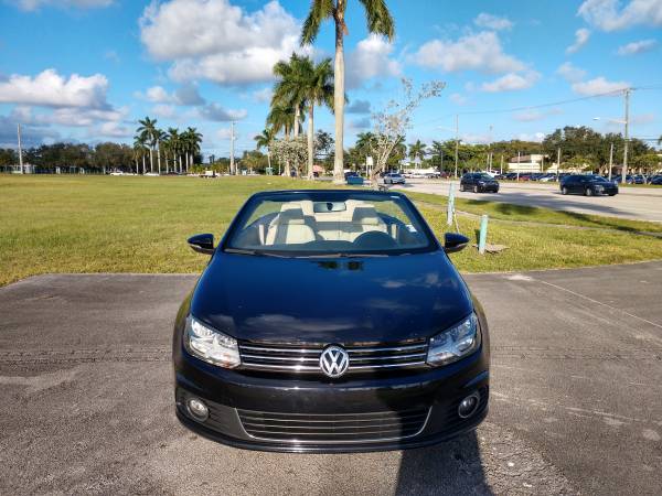 2013 VOLKSWAGEN EOS CONVERTIBLE ONE OWNER ($1000 DOWN WE FINANCE ALL) for sale in Pompano Beach, FL – photo 3