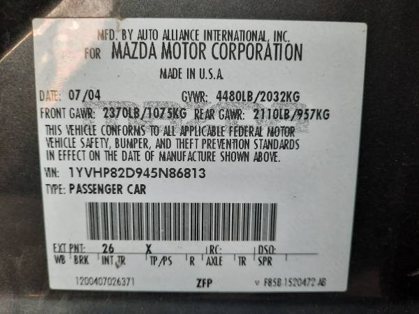 Mazda 6 ... 126, xxx miles ... LEATHER . SUNROOF . 1 owner . Zero... for sale in Hurst, TX – photo 20