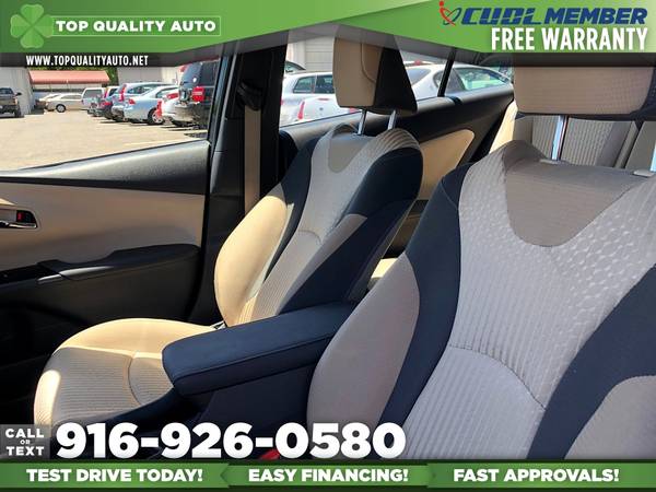 2018 Toyota Prius Two Hybrid for only $18,495 - cars & trucks - by... for sale in Rancho Cordova, CA – photo 12