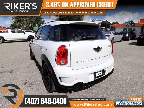 $184/mo - 2016 Mini Cooper S Countryman Base - 100 Approved! - cars... for sale in Kissimmee, FL – photo 12