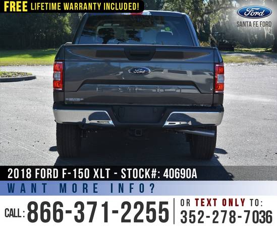 2018 FORD F150 XLT 4WD *** Brush Guards, Cruise, Camera *** - cars &... for sale in Alachua, FL – photo 6