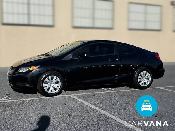 2012 Honda Civic LX Coupe 2D coupe Black - FINANCE ONLINE - cars &... for sale in Ocean City, NJ – photo 4