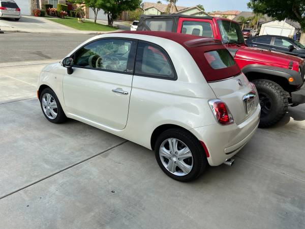 2012 Fiat 500C Pop Convertible LOW Miles for sale in Bakersfield, CA – photo 2