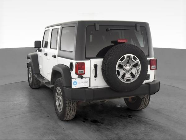 2015 Jeep Wrangler Unlimited Rubicon Sport Utility 4D suv White - -... for sale in Appleton, WI – photo 8