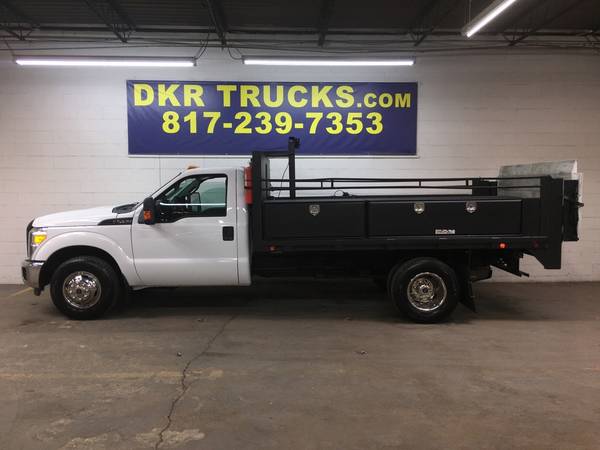 2015 Ford F-350 Reg Cab V8 Contractor Flatbed w/Liftgate ONE for sale in Other, AL – photo 2