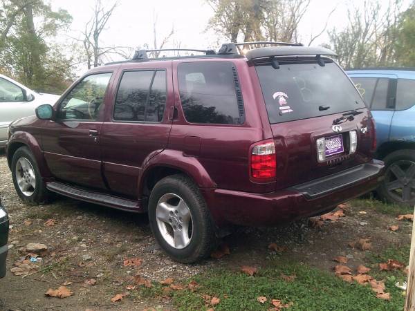 2001 INFINITI QX4 4x4 4WD SUV - cars & trucks - by dealer - vehicle... for sale in Cleves, OH – photo 2