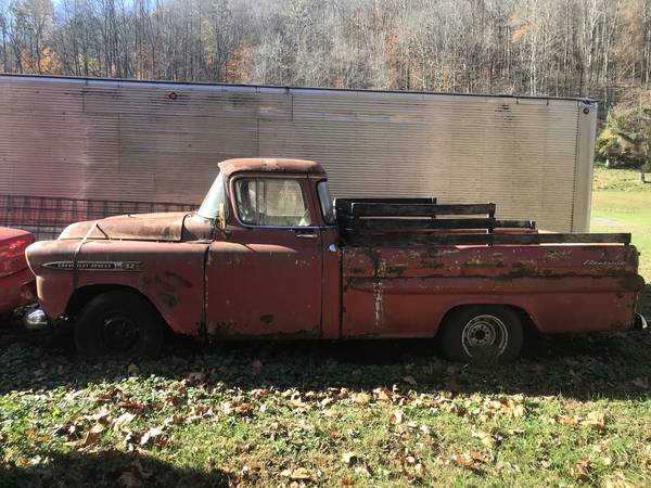1959 Chevrolet Apache 3200 - cars & trucks - by owner - vehicle... for sale in Ranger, WV – photo 3