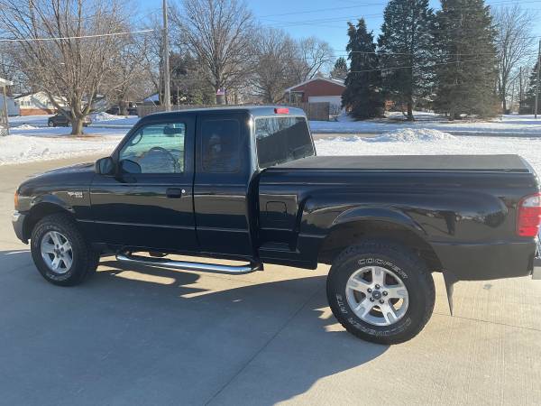 Black 2004 Ford Ranger XLT 4X4 Truck (180, 000 Miles) for sale in Dallas Center, IA – photo 8
