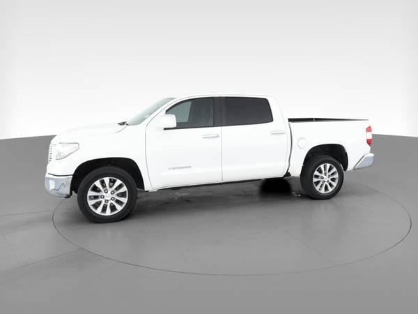 2017 Toyota Tundra CrewMax Limited Pickup 4D 5 1/2 ft pickup White -... for sale in Blountville, TN – photo 4