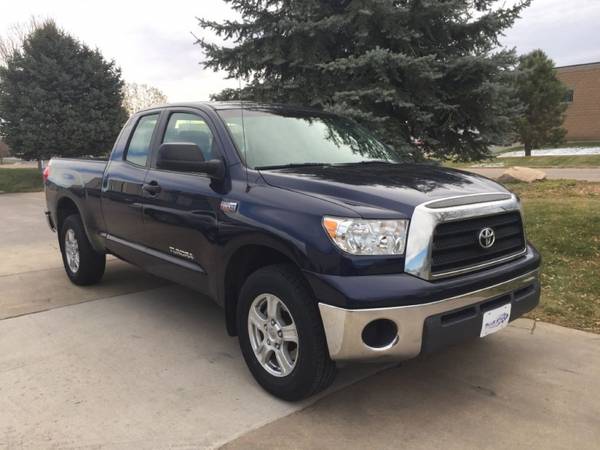 2008 TOYOTA TUNDRA DOUBLE CAB 4WD 4x4 5.7L V8 PickUp Truck 208mo_0dn for sale in Frederick, WY