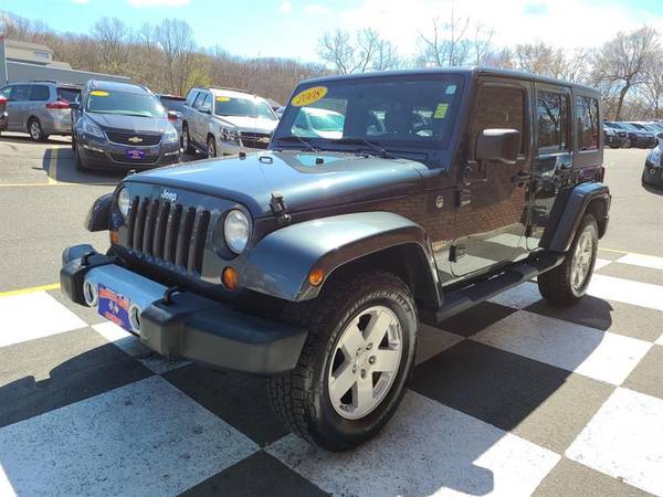 2008 Jeep Wrangler 4WD 4dr Unlimited Sahara (TOP RATED DEALER AWARD for sale in Waterbury, NY – photo 4