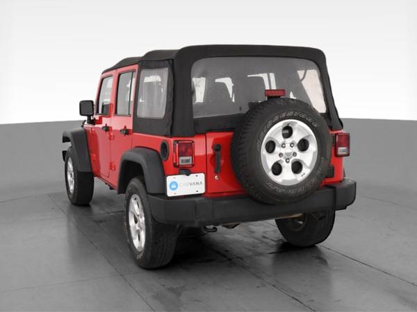 2015 Jeep Wrangler Unlimited Sport S SUV 4D suv Red - FINANCE ONLINE... for sale in New Haven, CT – photo 8