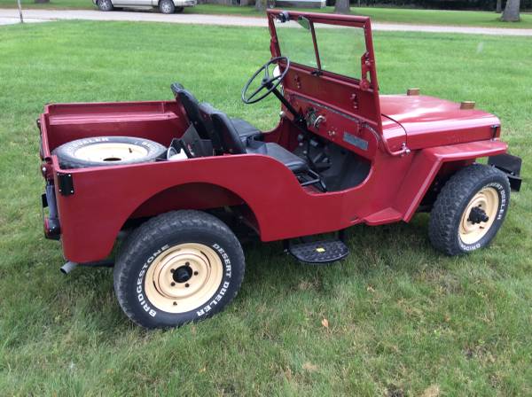 1948 WILLYS JEEP CJ - cars & trucks - by owner - vehicle automotive... for sale in Morris, MN – photo 4