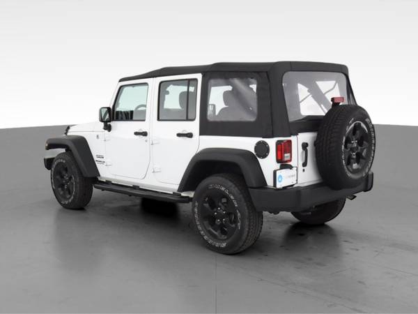 2017 Jeep Wrangler Unlimited Sport SUV 4D suv White - FINANCE ONLINE... for sale in LAWTON, OK – photo 7