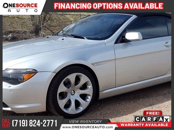 2006 BMW 6 Series 650i 650 i 650-i FOR ONLY 209/mo! for sale in Colorado Springs, CO – photo 6